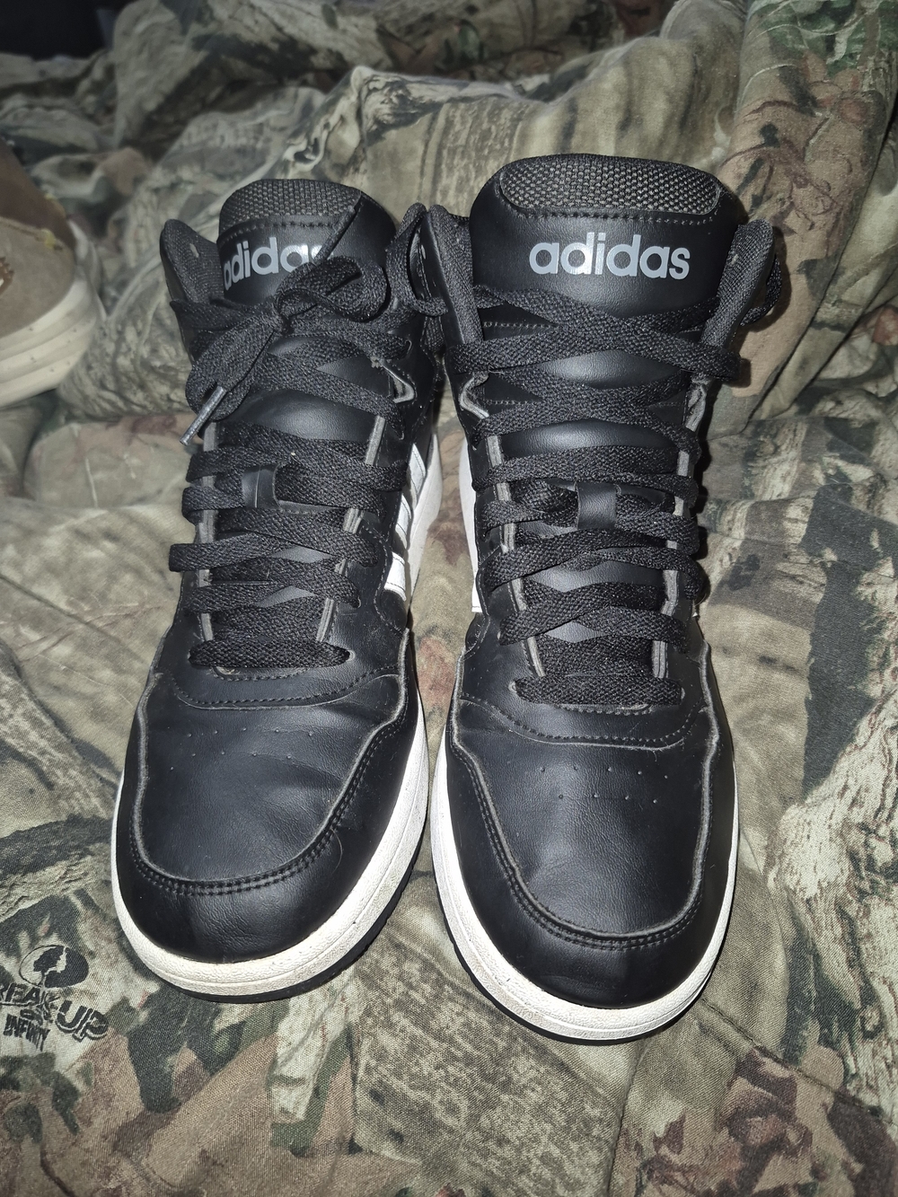 adidas Men's Black High-Top Sneakers